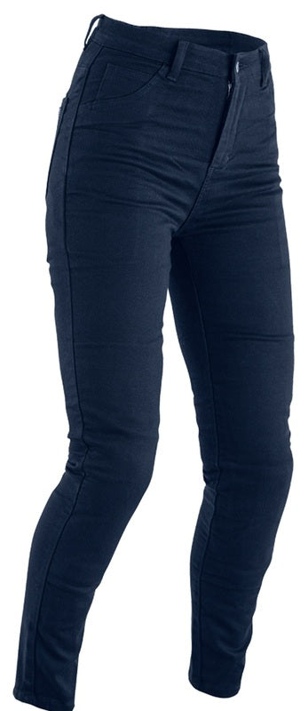 Primeiro jegging jeans reforçado jeans têxteis - tamanho azul L 102617blu -14