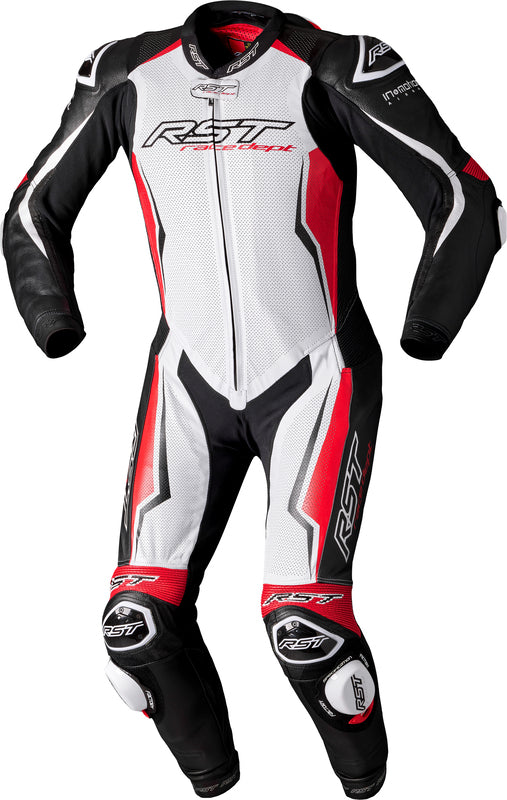 RST MC-SKIN RACK 1-PARTE KANGAROO V4.1 Airbag-White /Red /Black