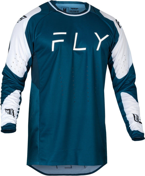 Fly Racing Evolution DST Jersey - Marinha/branca 377-122x