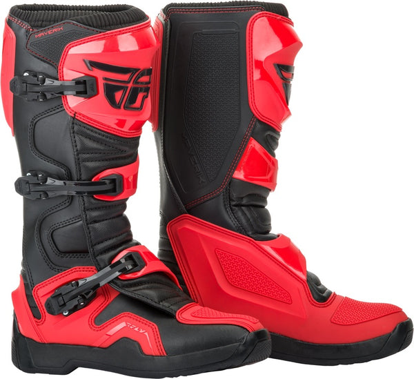 Botas Maverik da Fly Racing - Red/Black 364-67307