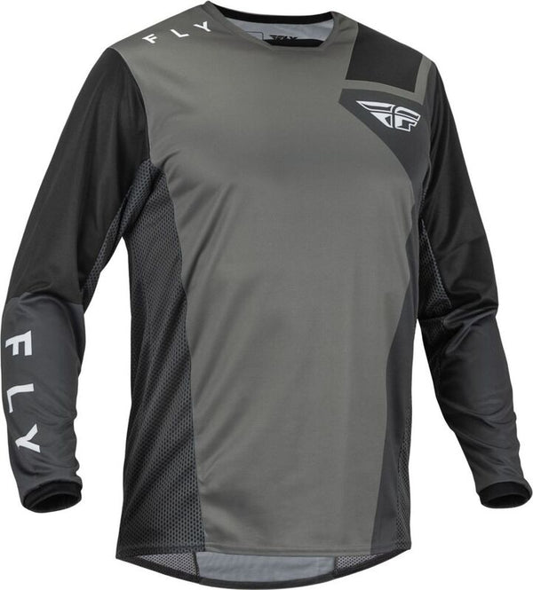 Fly Racing Kinetic Jersey Grey/Cinza escuro/preto SM 376-523s