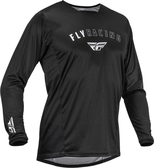 Jersey da Patrulha de Corrida Fly - Black/Branco 376-6504x