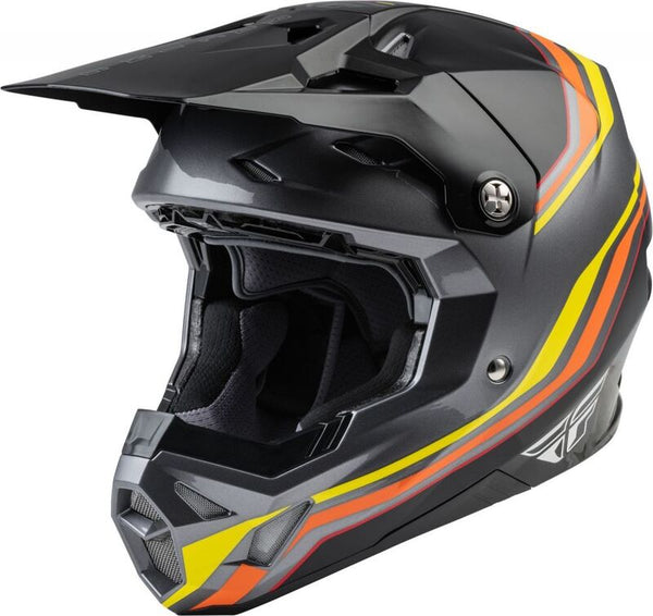 Escape Racing Fórmula CP S.E. Capacete acelerador preto/amarelo/vermelho xl 73-0024x