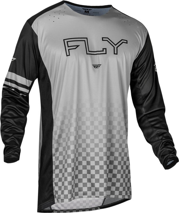 Fly Racing Rayce Bicycle Jersey - cinza/preto 377-0512x