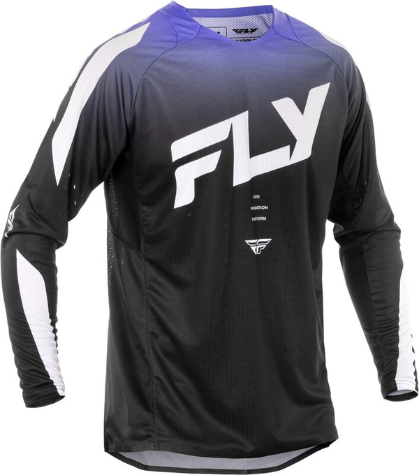 Fly Racing Evolution DST Jersey - preto/branco/roxo 378-120s