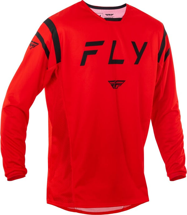 Fly Racing Kinetic Center Jersey - vermelho/preto 378-522x