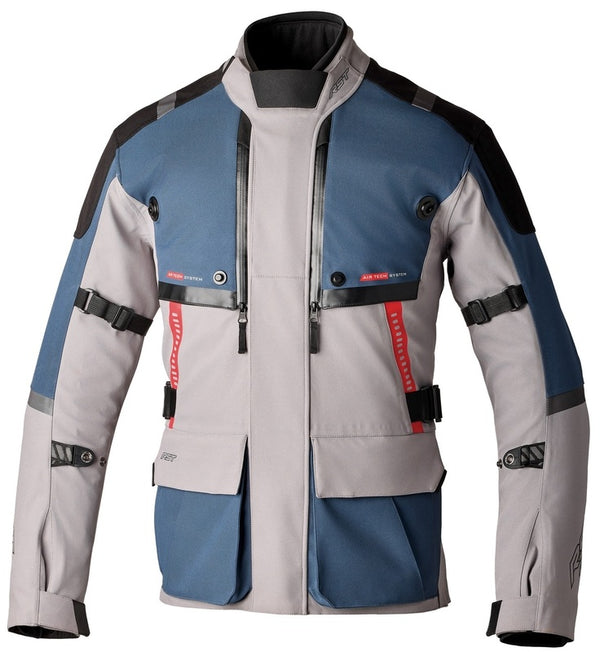 RST TEXTILE MC-Jacket Pro Série Vulcan Grey /Blue