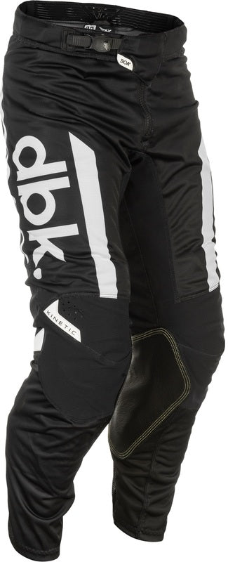 Fly Racing Kinetic Mesh DBK Pants - Black/White 379-32728