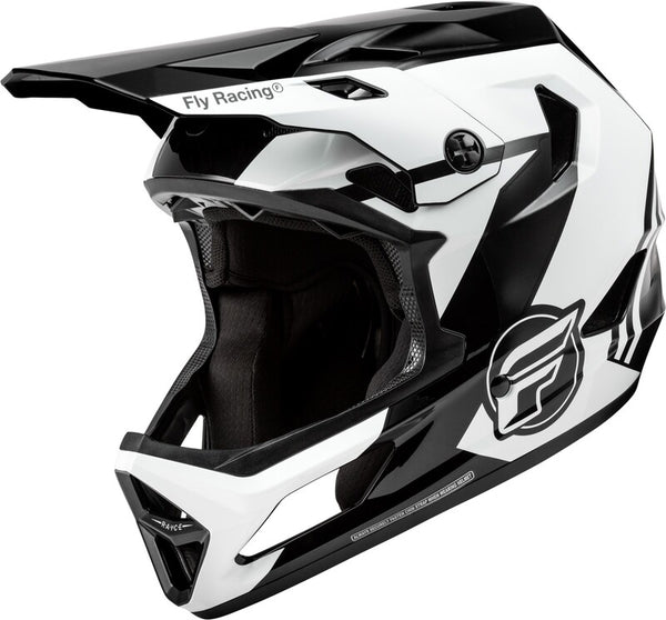 Fly Racing Rayce Bicycle Helmet - Black/White/Gray 73-3609L