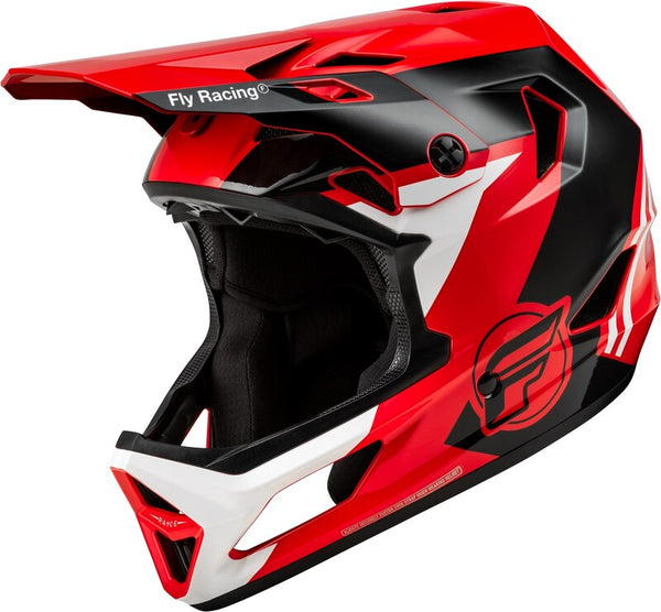 Fly Racing Rayce Bicycle Helmet - Red/Black/White 73-3611xs