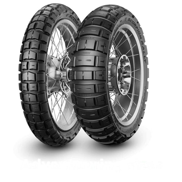Pirelli Tire Scorpion Rally (f) botões de largura 90/90-21 m/c 54r tl m+s