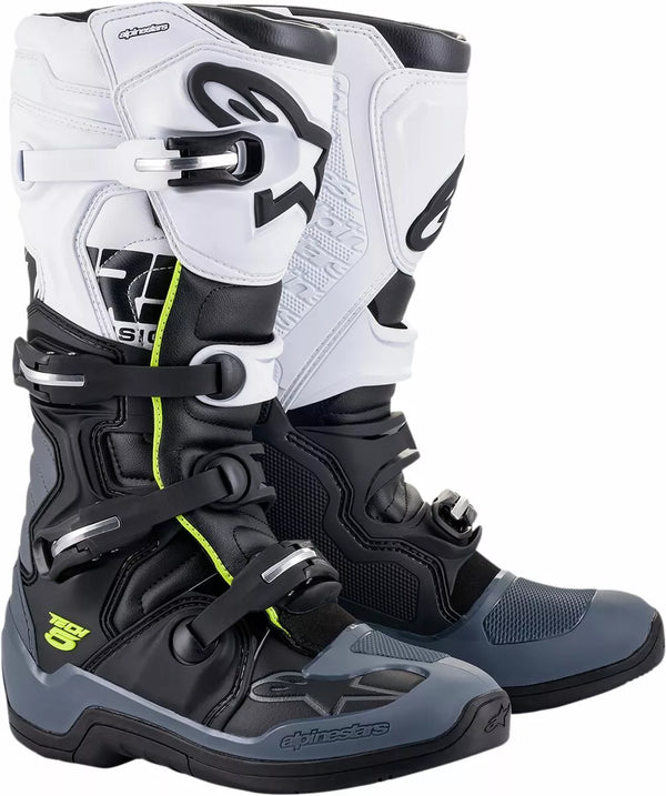 Alpinestars (MX) Tech5 BK/GY/WT 7 2015015-102-7