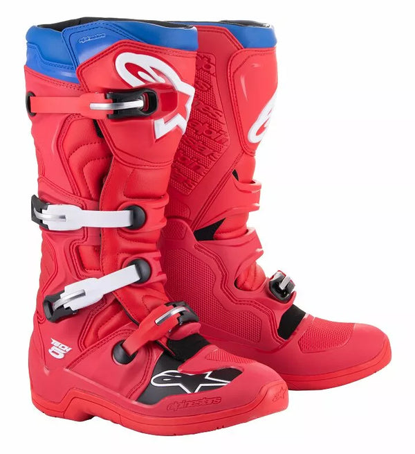 Alpinestars (MX) Tech5 vermelho/azul 7 2015015-323-7