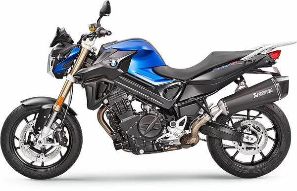 Silencioso akrapovic blk ti f800r/gt s-b8so7-hzaabl