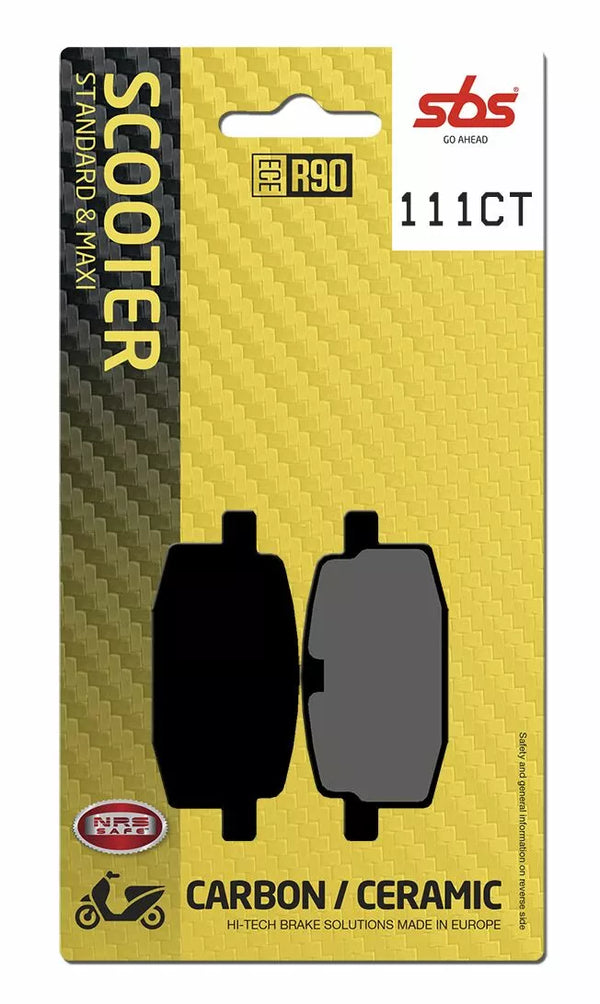 SBS Brake Pad Car/Cer Scoot 111ct