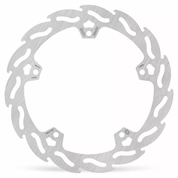 Moto-mestre de freio Disco de chama traseiro 110893