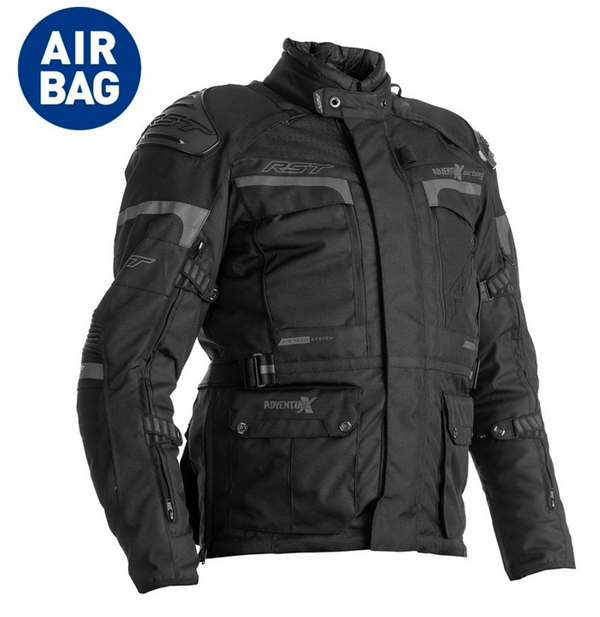 RST Airbag Têxtil MC Jacket Adventure-X Black