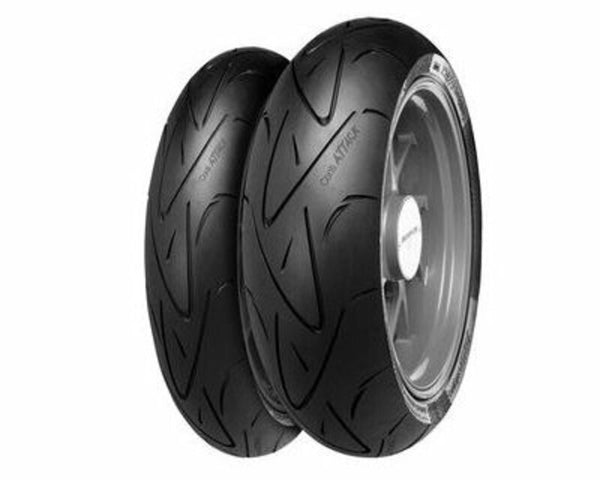 Ataque continental de pneus contisport 190/50 ZR 17 m/c (73W) TL
