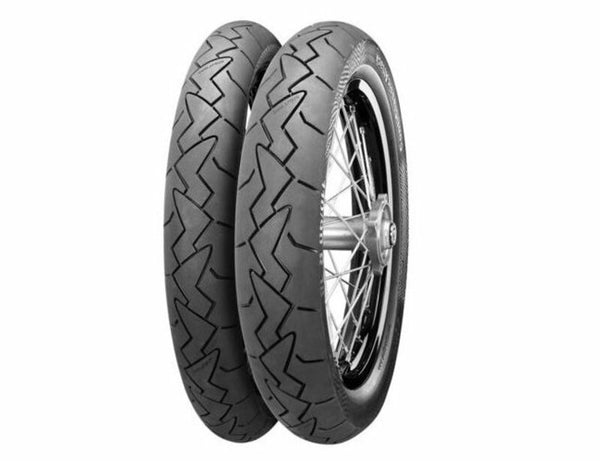 Frente de ataque continental de pneus conticlássicos 100/90 r 19 m/c 57V TL