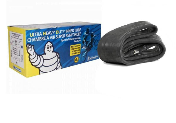 Michelin Inner Tube Offroad (21 UHD Válvula TR4) 80/100-21, 90/90-21 4mm de espessura