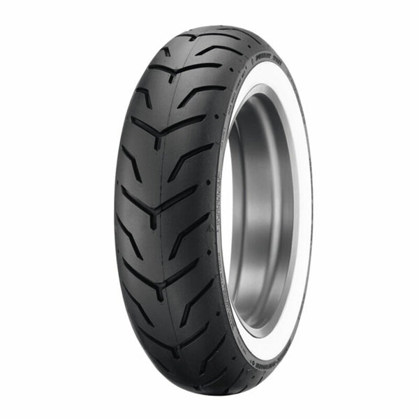 Dunlop Pneu D407 (Harley-D) www Www Wide-Whitewall 180/65 B 16 M/C 81H TL