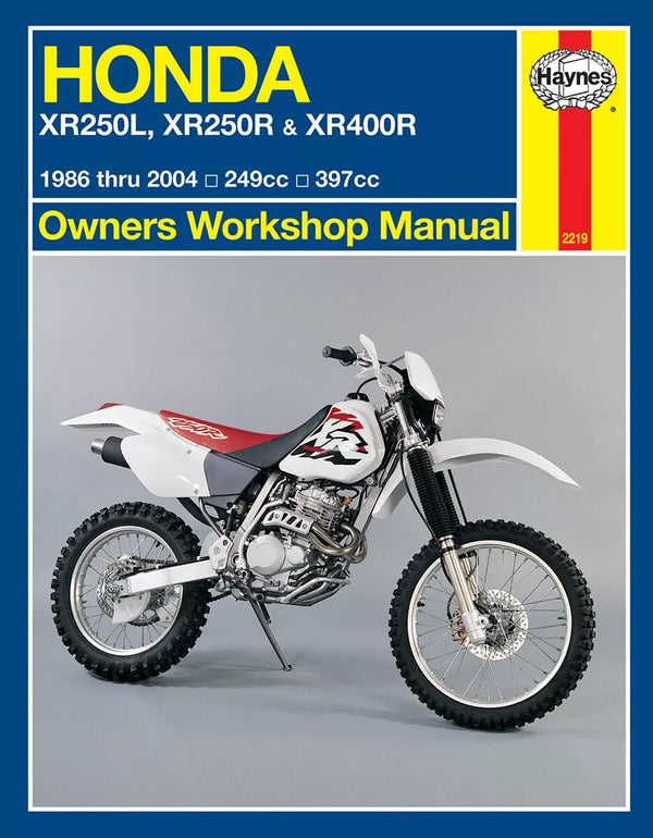 Manual Haynes Honxr250R/250L/400 2219