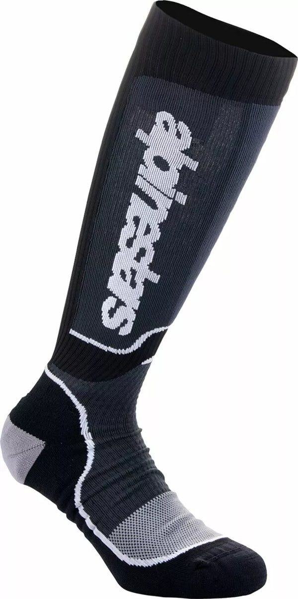 Alpinestars (MX) Sock surface MX+ Black/Wht 4742324-12-M/L