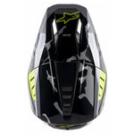 Alpinestars Cross MC Helmet S-M5 Rover Black /Cinza /Gulfluo