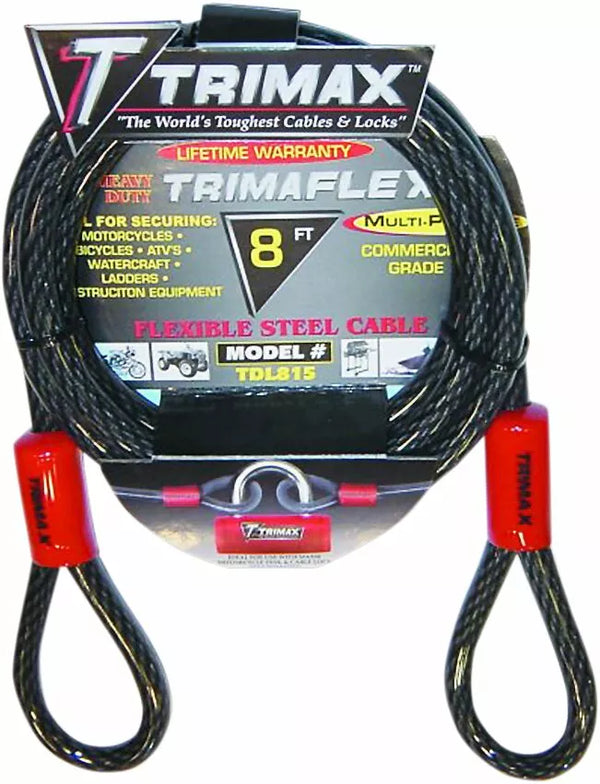 Trimax Lock Cable 8 'TDL815
