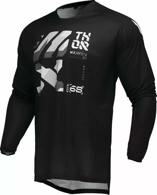 THOR JERSEY LANÇA BRAVE BK/GY LG 2910-8221