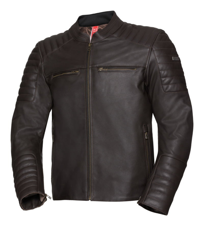 IXS MC Leather Jacket LD Classic Dark Brown