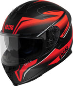 IXS Integral MC Helmet 1100 2.3 preto /vermelho