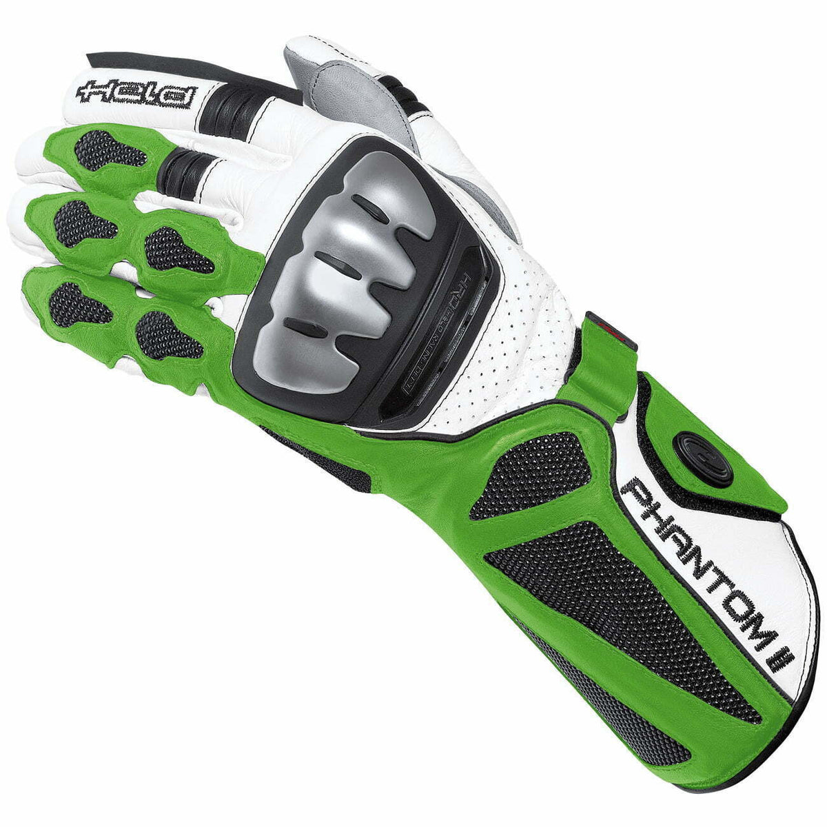 Luvas Mc-Sport de Mc Phantom II White /Green