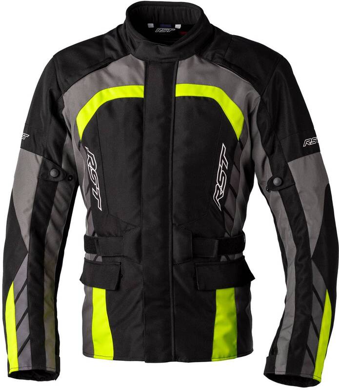 RST têxtil mc-jacket alfa 5 preto /gripe