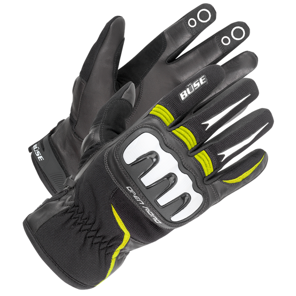 Büse MC-Gloves Open Road Sport preto /gripe