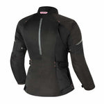 Shima lady textile mc jacket jet black