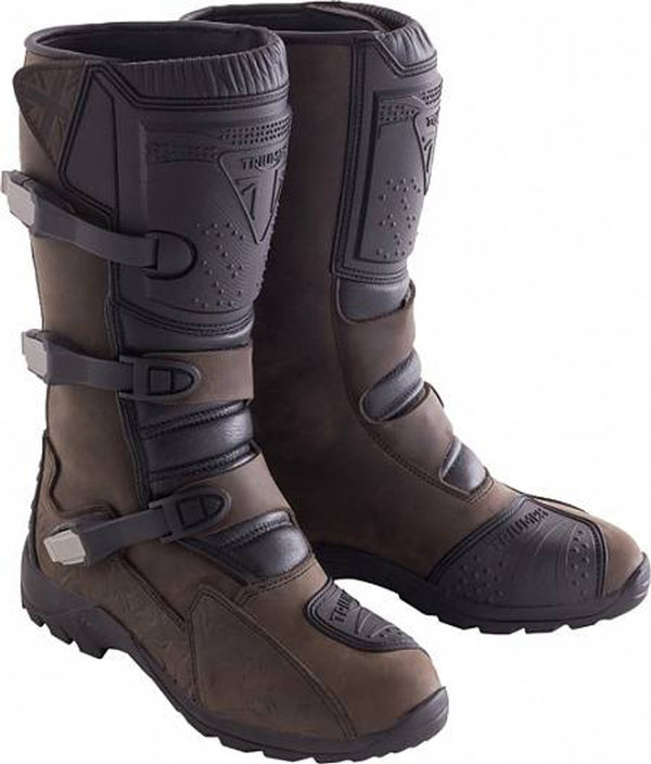 Triumph MC botas sujas marrom
