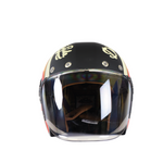 SMK Jet Mc Capacete Retro Red Red