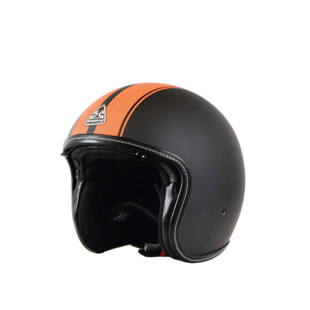 Bayard Open MC Helmet XP-18 S preto /laranja