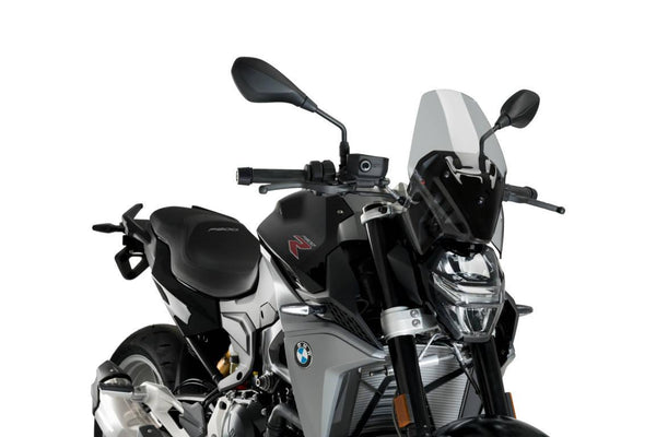 Windshield ng Sport BMW F900R- + suporta c/fumaça