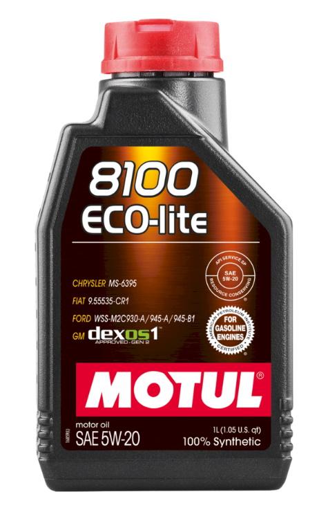 Motul 8100 Eco-Lite 5W20 1L (12pcs/papelão)