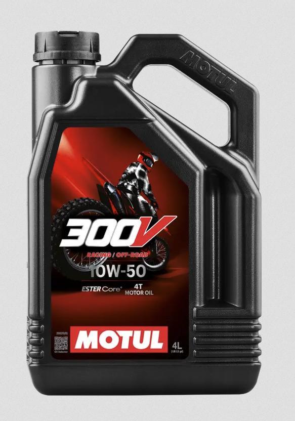 Motul 300V 4t Factory Line Off-Road 10W-50 4 L (4ª/papelão)