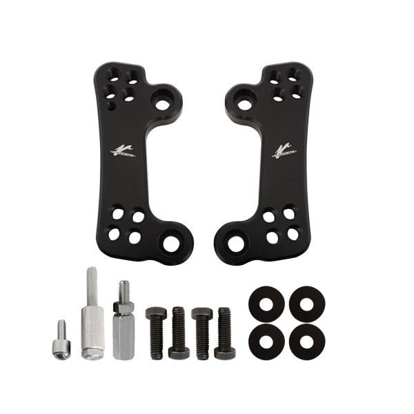 Rearset's adjuster for oem rearsets yamaha r1 07-08 black