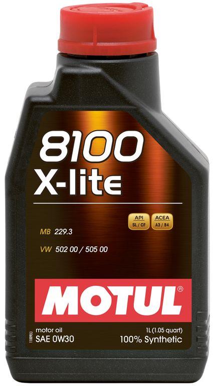 Motul 8100 X-Lite 0W-30 1 L (12pcs/papelão)