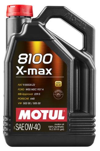 Motul 8100 x-max 0W40 5L (4 PCS/FACTERD)