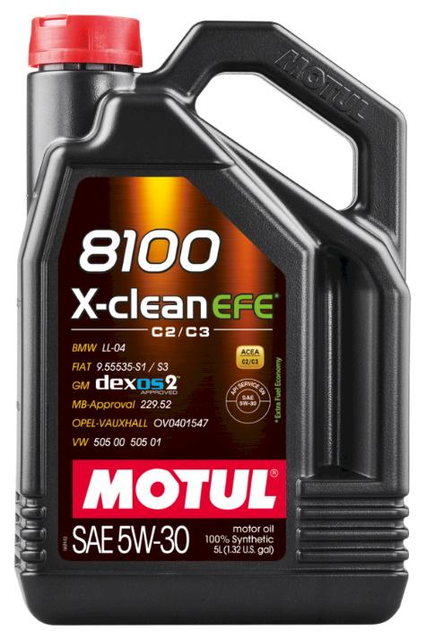 Motul 8100 x-limpo EFE 5W30 5L (4 PCs/Cardboard)