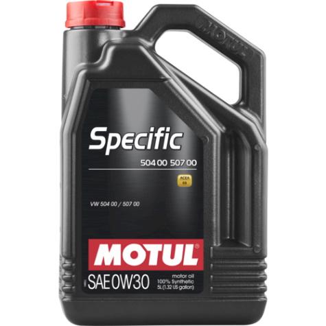 Motul Specific 504 00 507 00 0W30 5L (4st/cardboard)