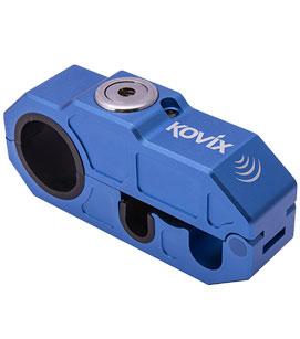 Kovix Khl Brake lives with alarm (With Warning Light) Blue Color