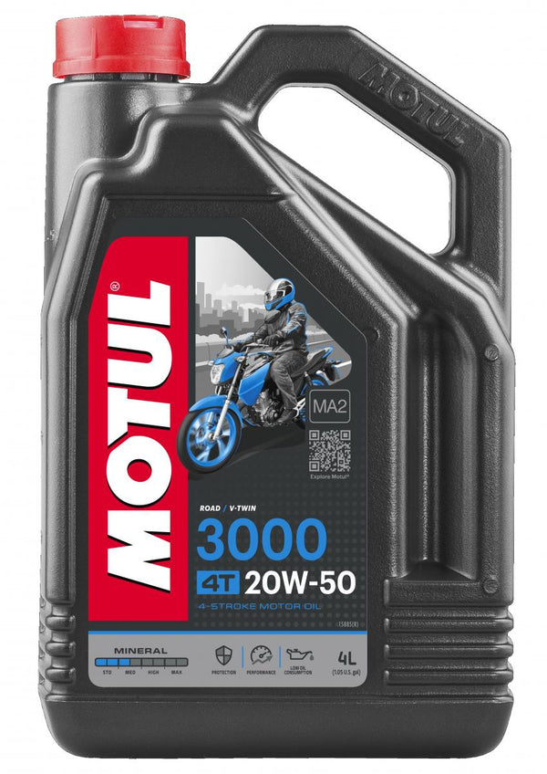 Motul 3000 4T 20W-50 4 L (4ª/papelão)