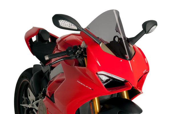 Tela r-racer ducati panigale v4 r c/fumaça escura